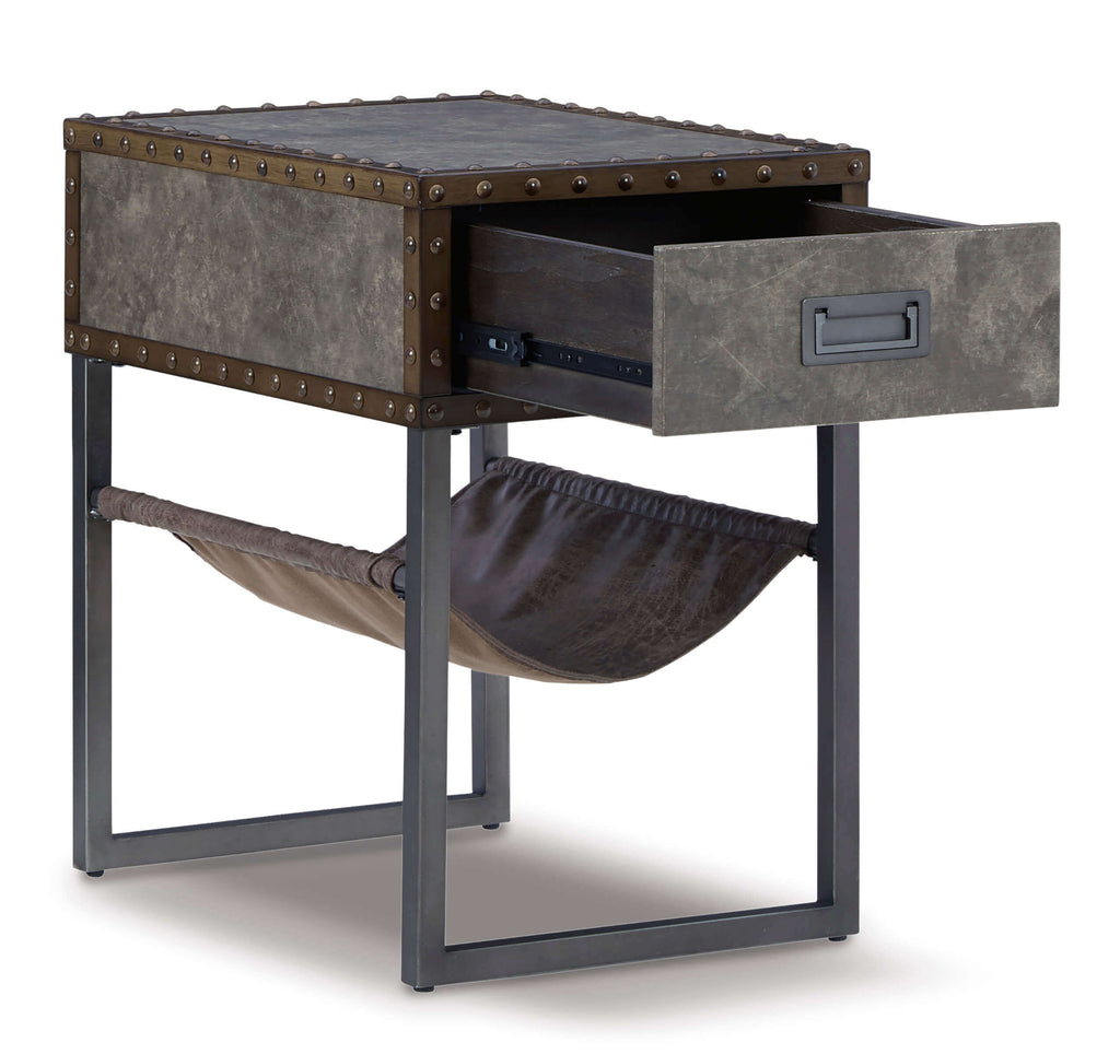 Derrylin Chairside End Table