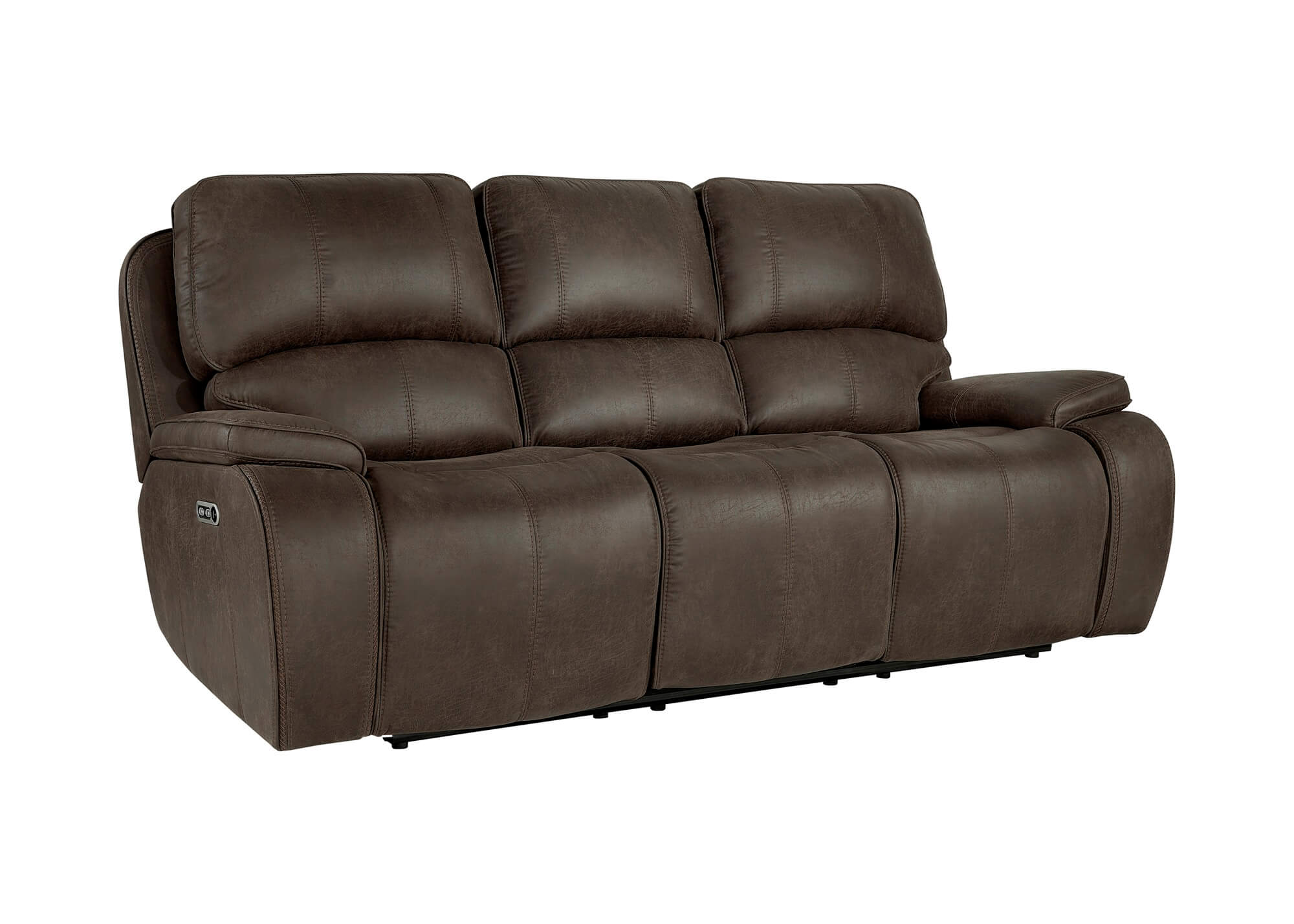 Brookings Power Reclining Sofa with Adjustable Headrests