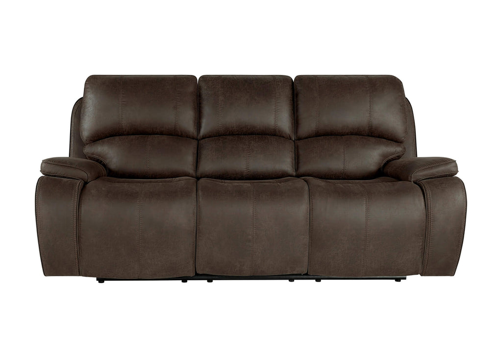 Brookings Power Reclining Sofa with Adjustable Headrests