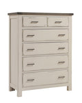 Vaughan-Bassett Chestnut Creek Chest in Alpaca/Greige