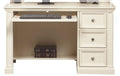 Winners Only Cape Cod 50" Flattop Desk in Eggshell White