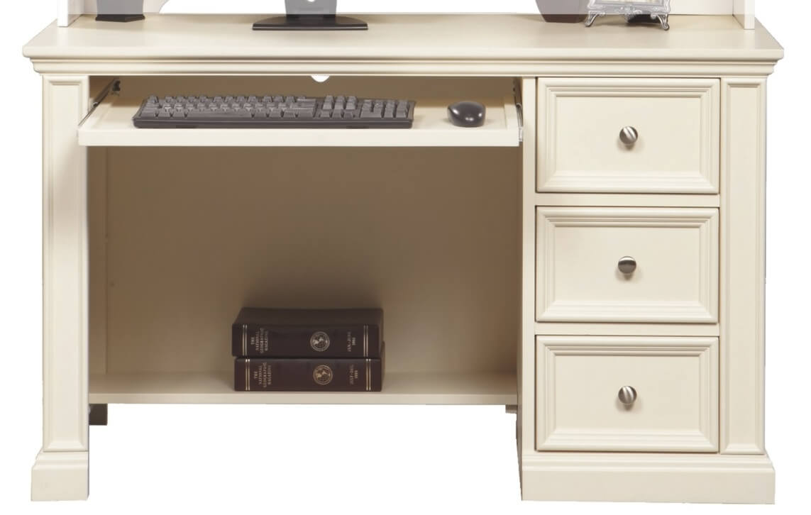 Winners Only Cape Cod 50" Flattop Desk in Eggshell White