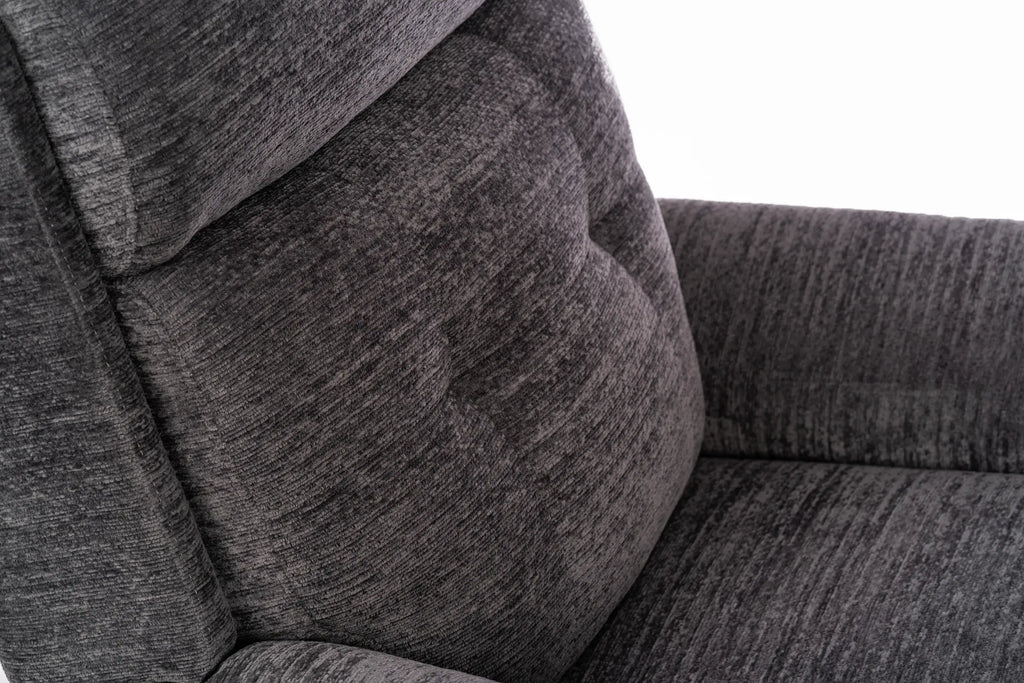 Flexsteel Perfect Match Sophisticated Power Swivel Gliding Recliner with Power Headrest & Lumbar