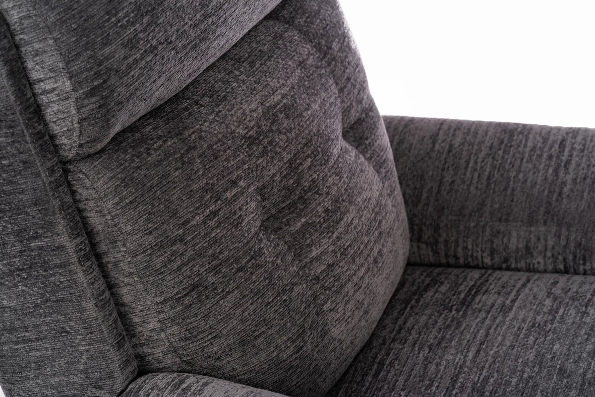 Flexsteel Perfect Match Sophisticated Power Swivel Gliding Recliner with Power Headrest & Lumbar