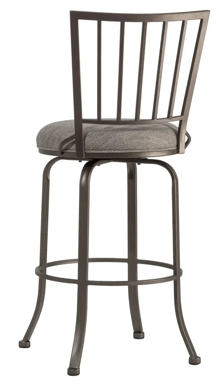 Lynx Commercial Metal Swivel Counter Stool