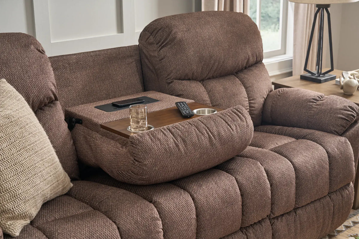 La-Z-Boy Morrison Reclining Sofa w/ Folding Table