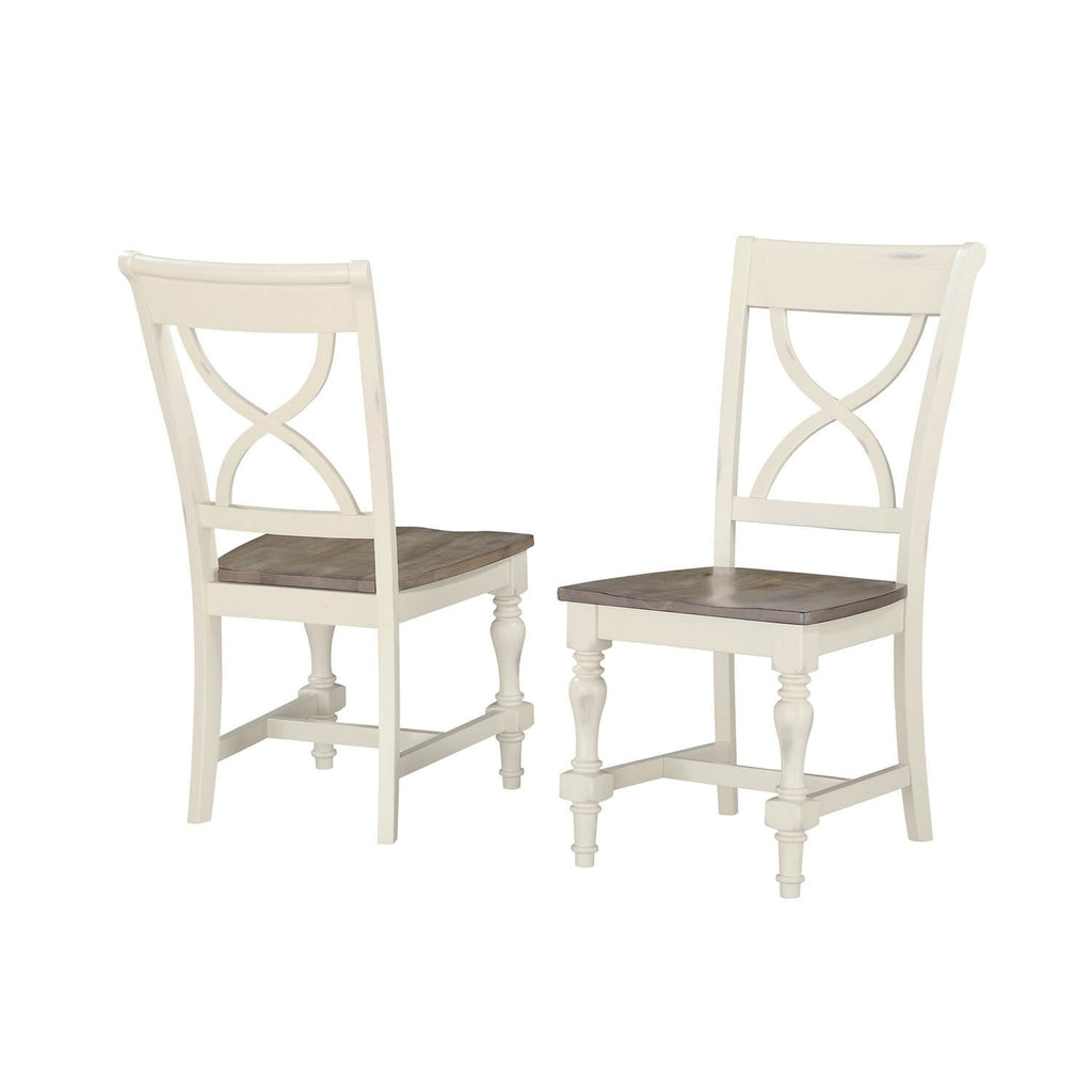 Torrance 66" Pedestal Table w/ 18" Leaf Table & 4 Chair Set