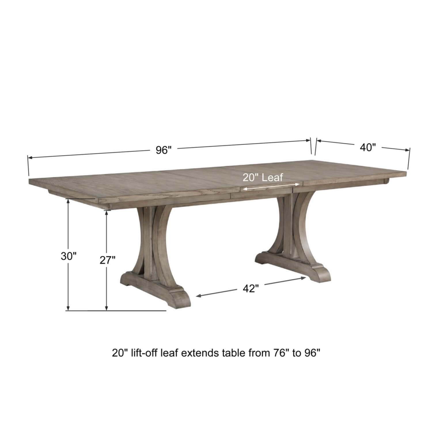 Xena Pedestal Table Set