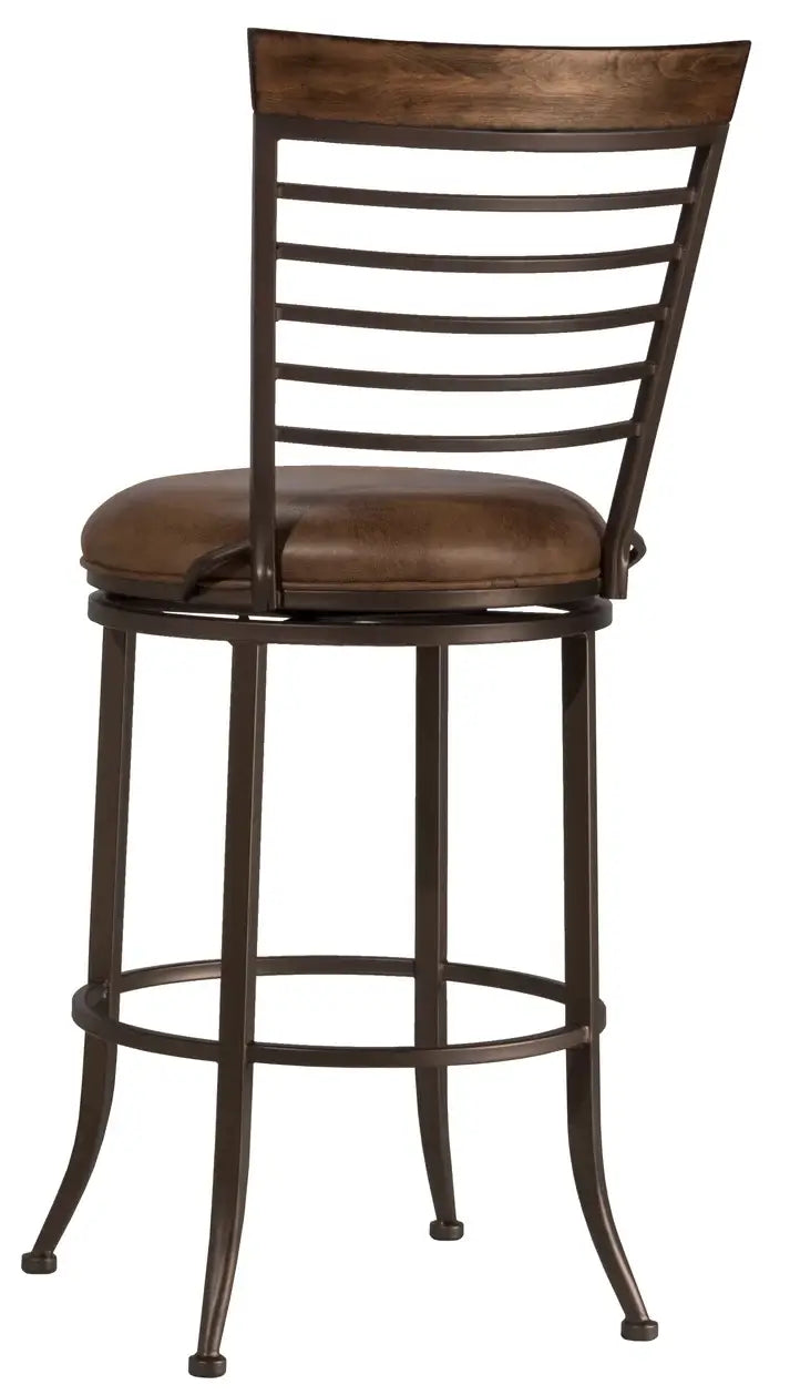 Terrell Commercial Metal Swivel Counter Stool