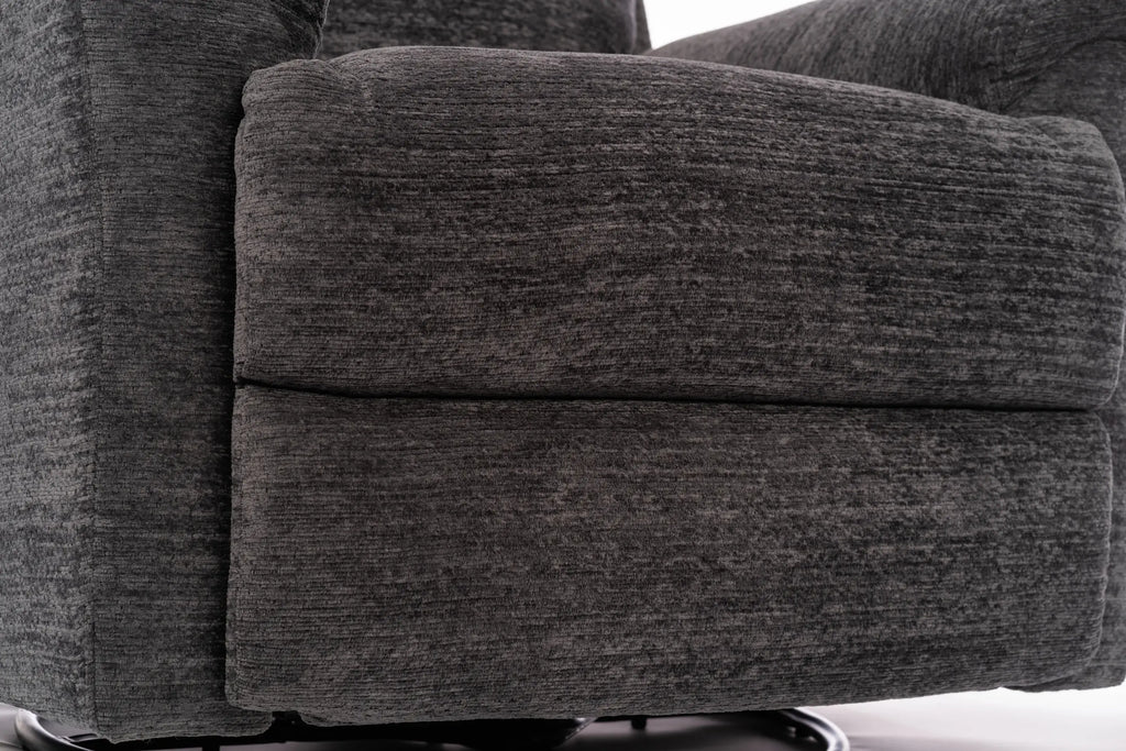 Flexsteel Perfect Match Sophisticated Power Swivel Gliding Recliner with Power Headrest & Lumbar