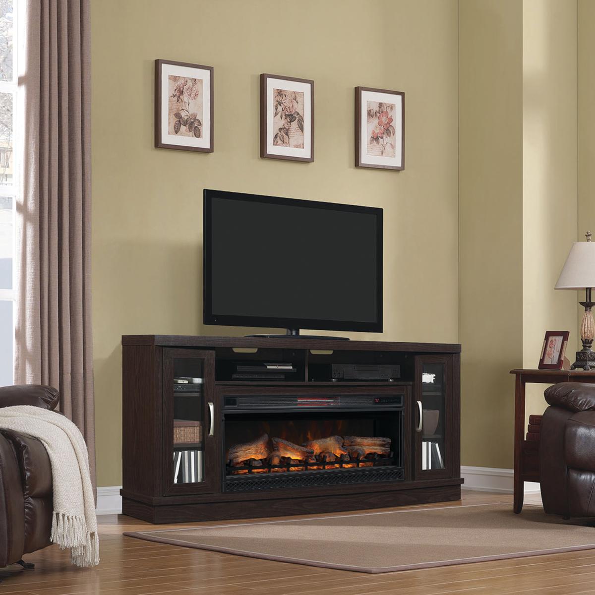 Classic Flame Hutchinson Fireplace TV Stand