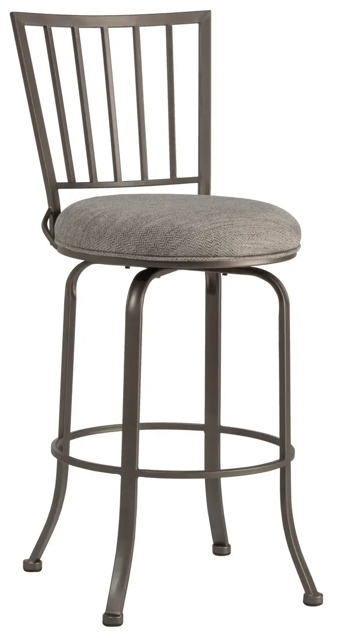 Lynx Commercial Metal Swivel Counter Stool