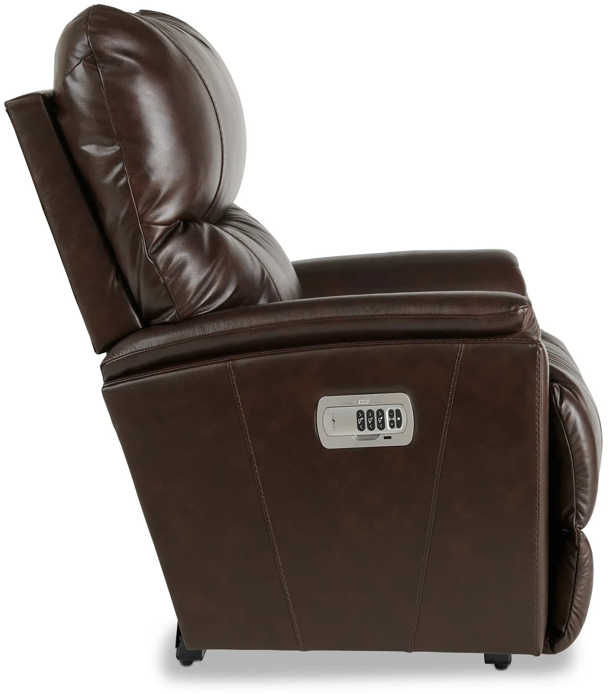 La-Z-Boy Trouper Leather Power Rocking Recliner w/ Headrest & Lumbar