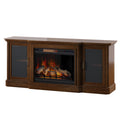 Hershel TV Stand with ClassicFlame Electric Fireplace