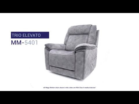 TRIO ELEVATO Power Lift Recliner MM-5401
