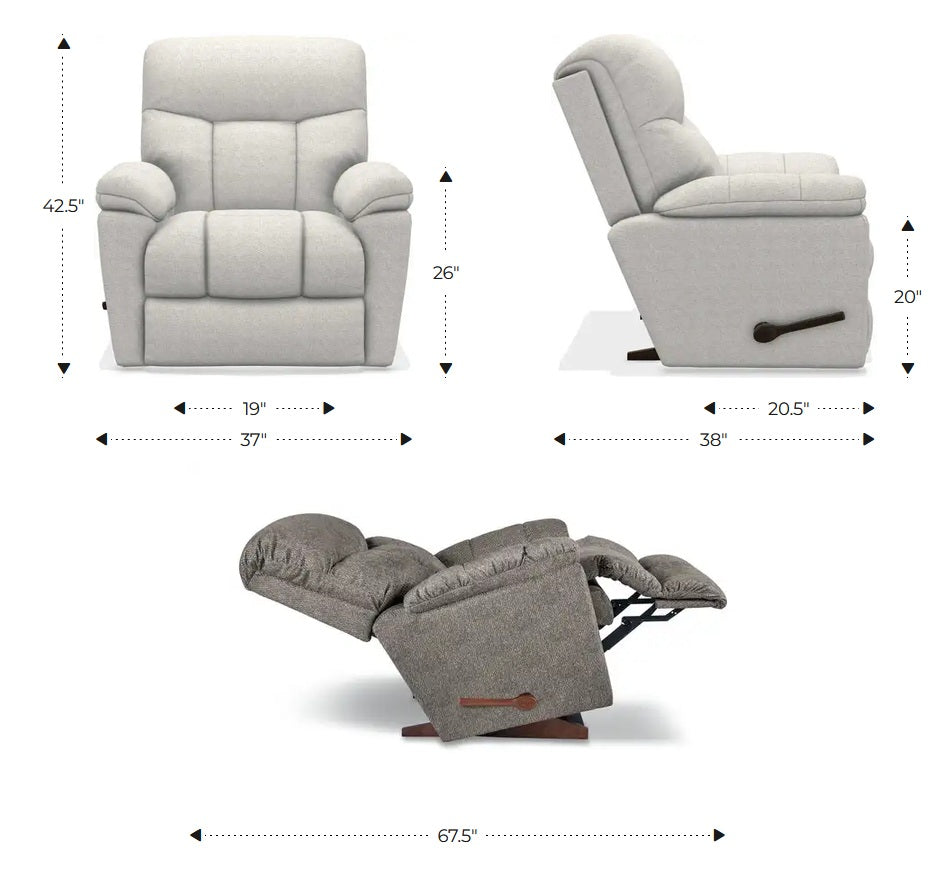 La-Z-Boy Morrison Leather Rocking Recliner