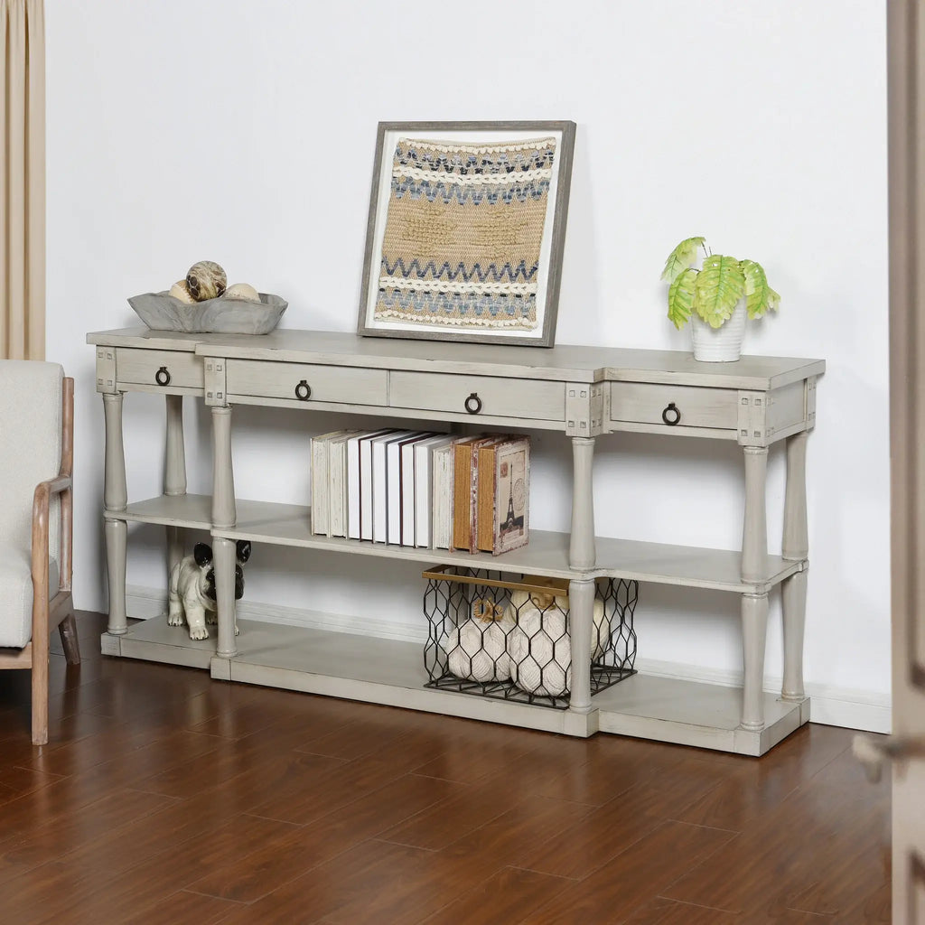 StyleCraft Wilshire Breakfront Sofa Table
