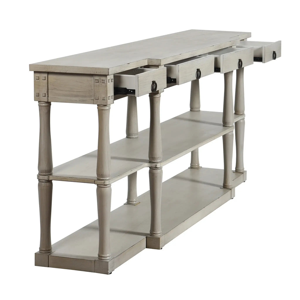 StyleCraft Wilshire Breakfront Sofa Table