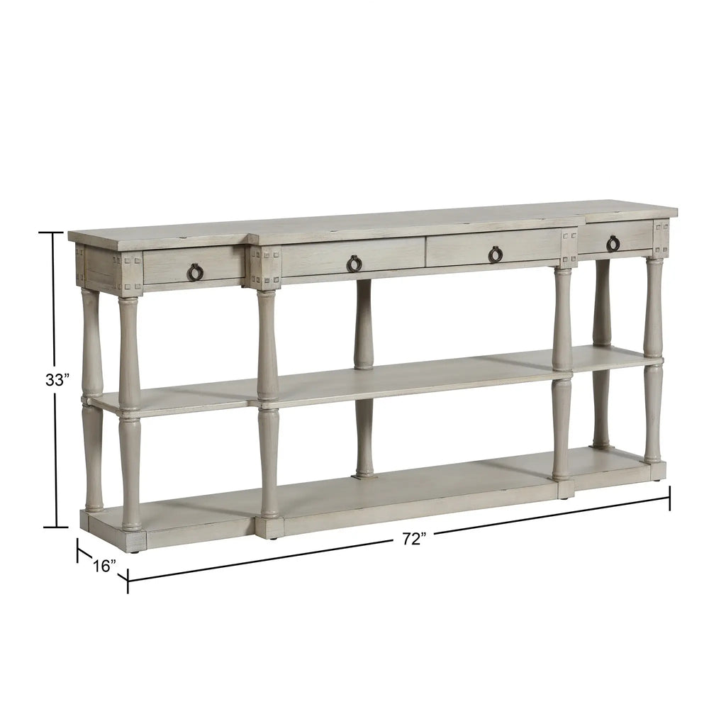StyleCraft Wilshire Breakfront Sofa Table