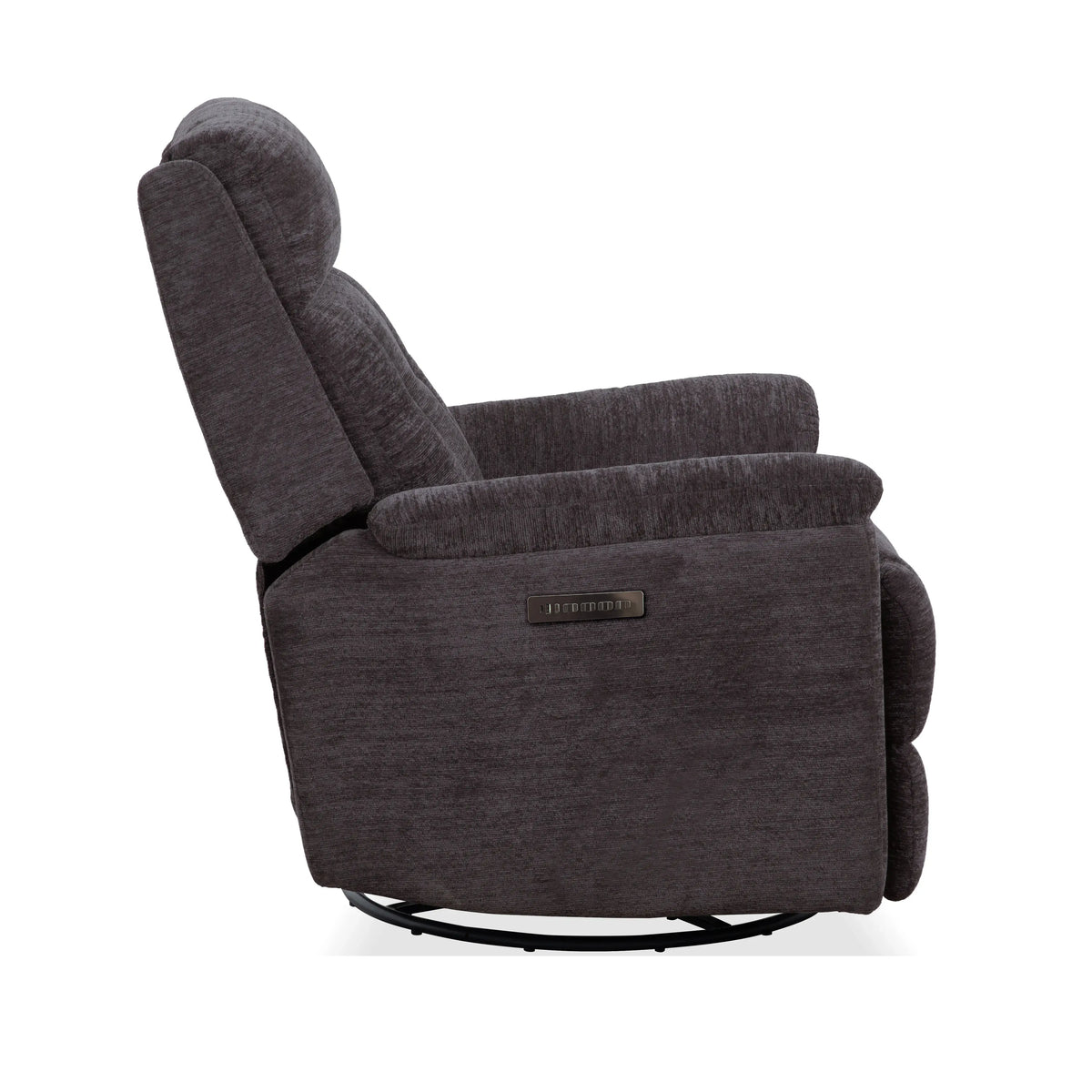 Flexsteel Perfect Match Sophisticated Power Swivel Gliding Recliner with Power Headrest & Lumbar